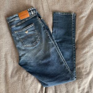 Emporio Armani skinny high waisted jeans W35 (like a US 12/14)